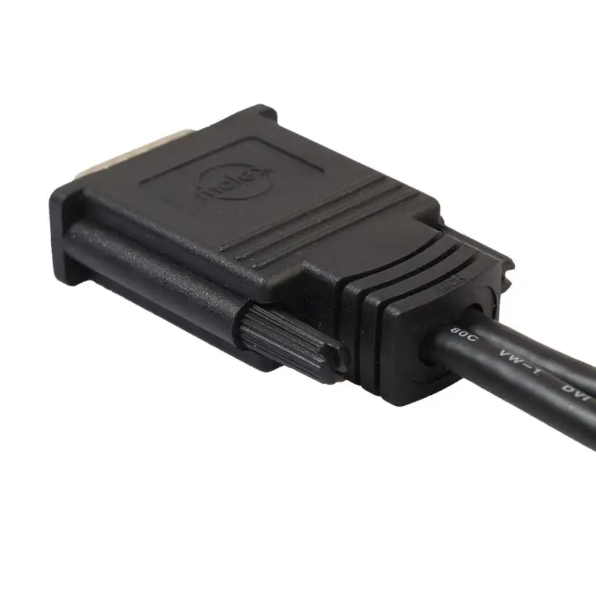 Высококачественный новый DMS59 DVI штекер 2 x VGA Женский DMS 59 Pin видео разделитель