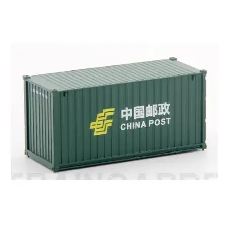 CHINAPOST Хо масштабная модель поезда аксессуары 20 футов контейнер 1: 87 Модель поезда части архитектурные модели наборы для поезда Макет 0 - Цвет: CHINAPOST