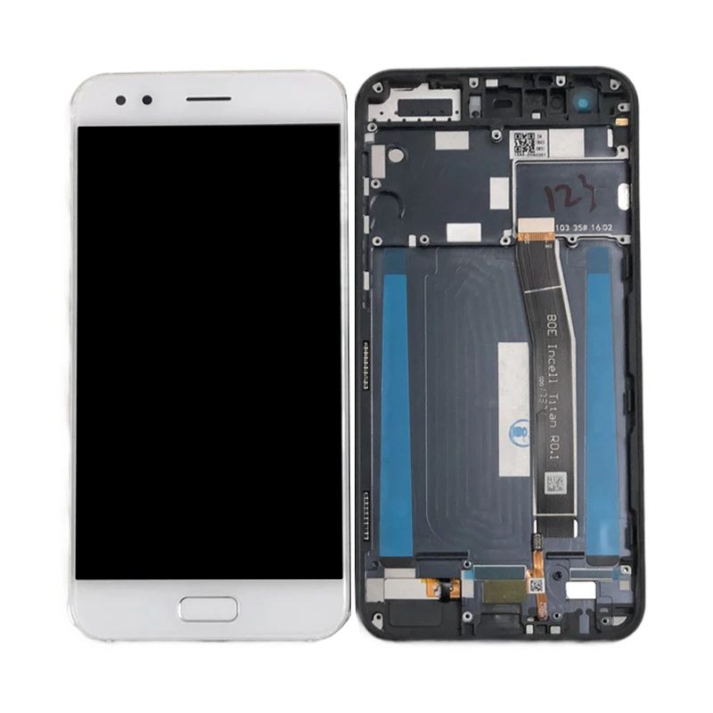 M& Sen для 5," ASUS ZenFone 4 ZE554KL Z01KDA Z01KD ЖК-дисплей с рамкой+ сенсорная панель дигитайзер для Asus ZE554KL дисплей