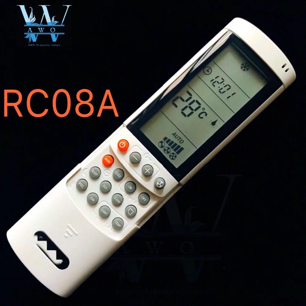 1 шт. новый оригинальный пульт дистанционного управления RC08A для кондиционера