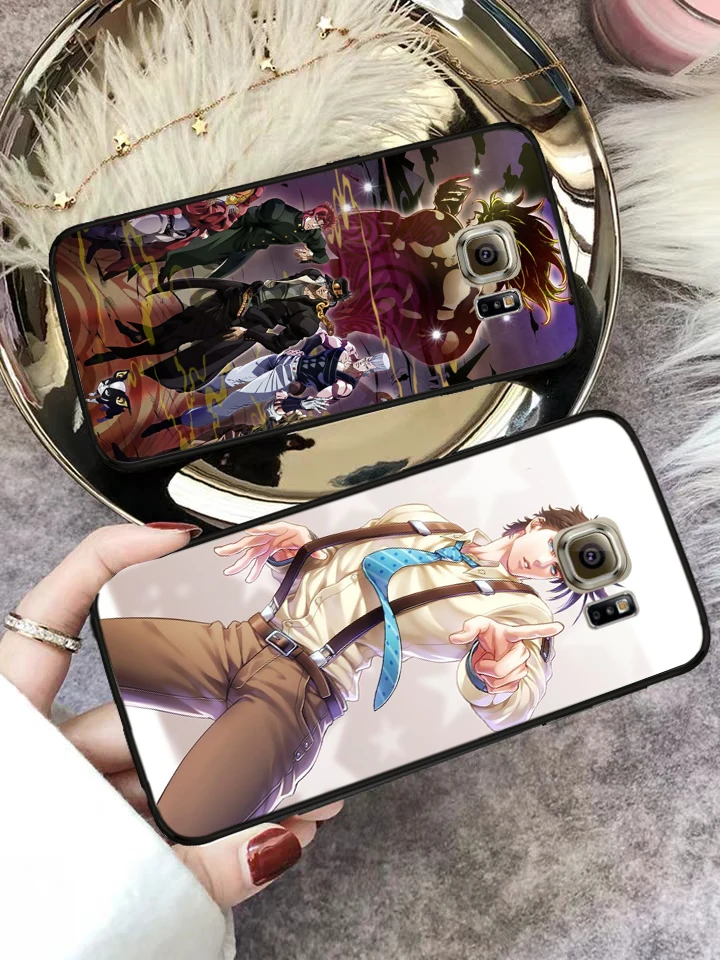 Новинка силиконовый чехол JoJo Jackson Joestar для Samsung S6 Edge S7 S8 Plus S9 S10 S10e M10 M20 M30 M40 |