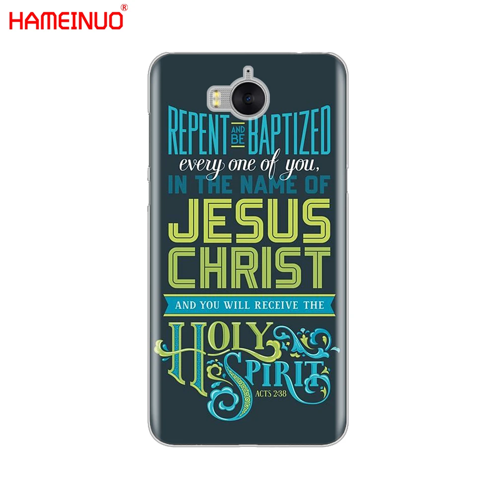 HAMEINUO текст Библии Филиппины чехол для сотового телефона huawei honor 3C 4X 4C 5C 5X 6 7 Y3 Y6 Y5 2 II