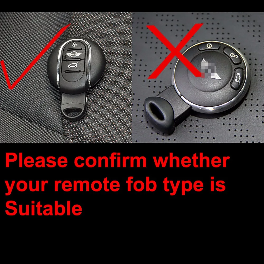 JCW Стильный чехол для ключей Mini Cooper F55 F56 one Fun Smart Key|smart key case|mini cooper casekey case mini |
