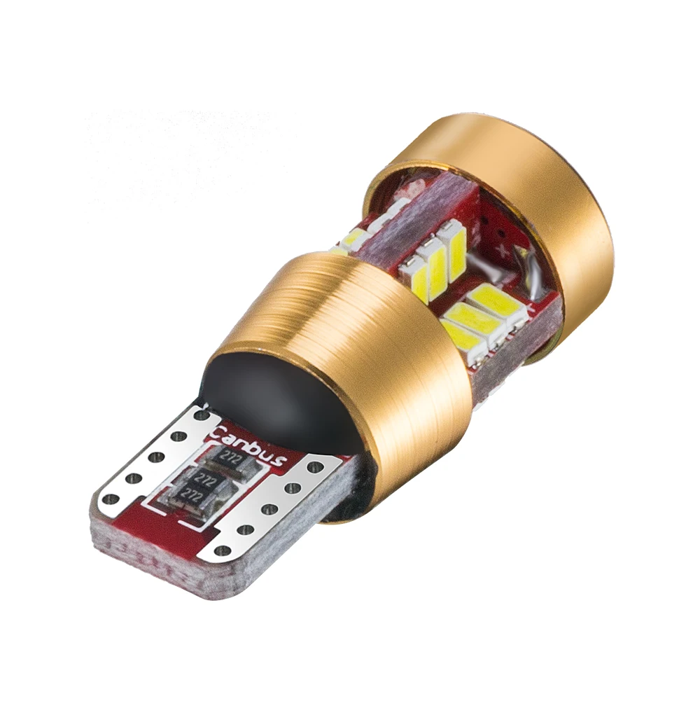Универсальный автомобильный светодио дный T10 27SMD декодирования ширина лампа 27