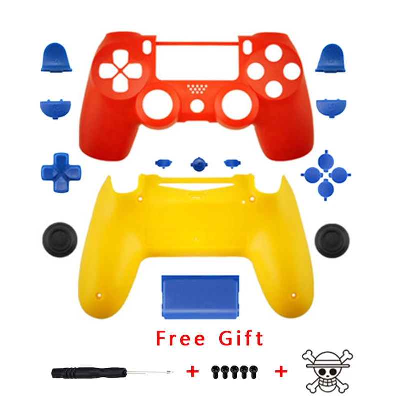 ARRKEO DIY Замена Полный Чехол в виде ракушки кнопки Mod комплект для Playstation 4 Slim PS4 Pro JMD-040 Dualshock 4 контроллер геймпад