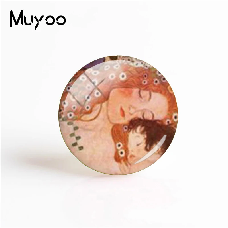 Новинка 2018 г. фото Gustav Klimt The Kiss ручной работы кабошоны купол романтическая