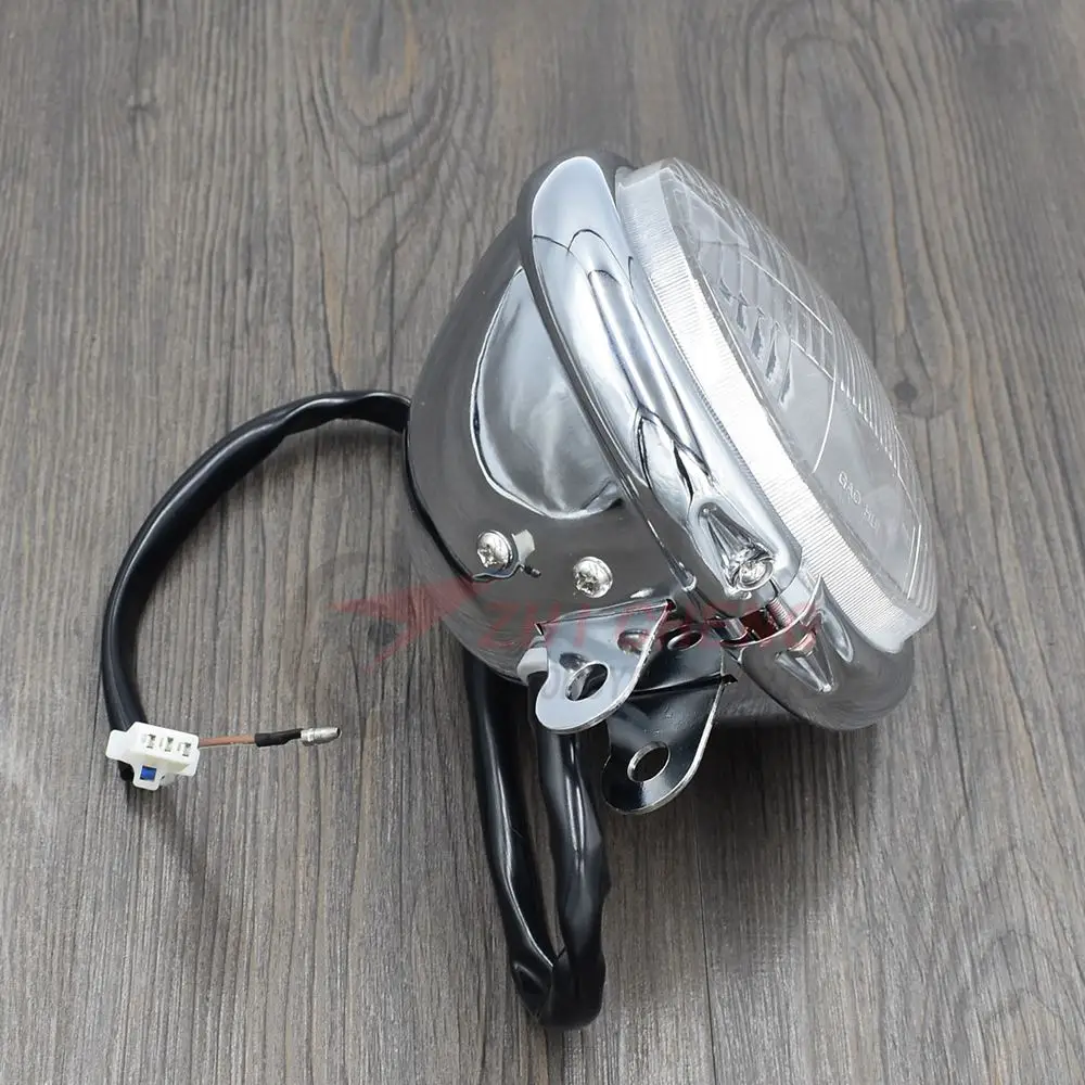 Модифицированные металлические фары 5 45 дюйма передняя фара для Harley XL 883 1200 X48 Steed