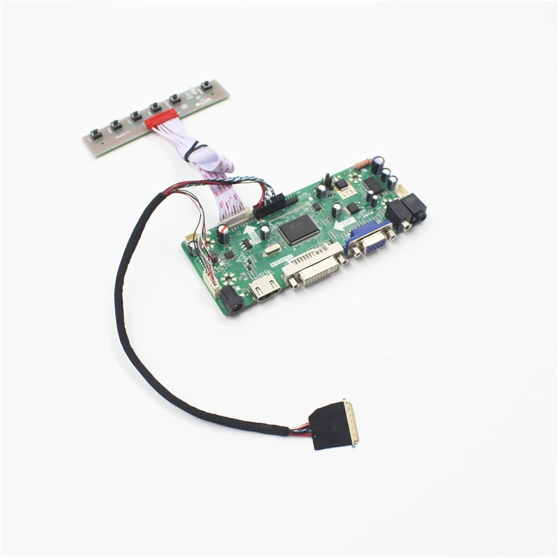 Плата контроллера VGA DVI с ЖК-дисплеем HDMI-совместима с Samsung X170 Lenovo U150 E125 Asus U24E Acer AS1551 B116XW02 1366x768 ремонт