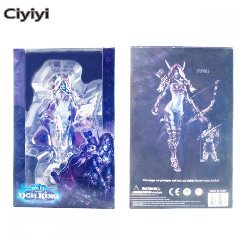 Классическая игра Wow darknight Lady Sylvanas Windrunner ПВХ экшн-фигурка игрушка в