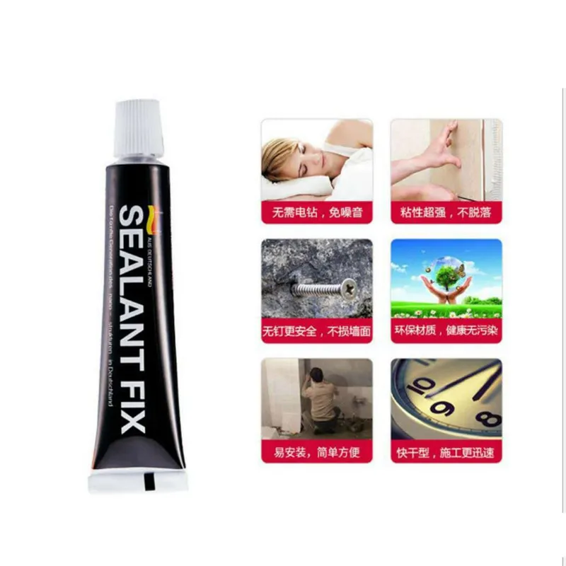 6ml Sealant Fix Glass Glue Polymer Metal Adhesive Quick Drying Waterproof Strong Hand Tool Crystal | Обустройство дома