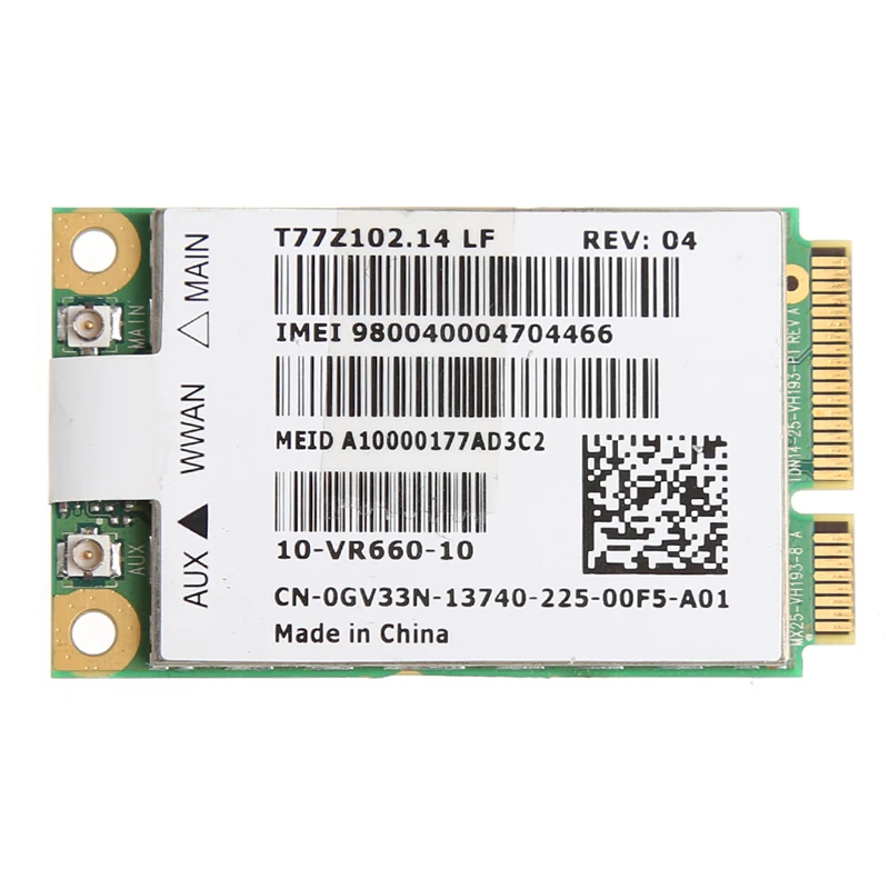 ANENG Wireless 3G WWAN Gobi2000 Mobile Broadband Network Card For Dell 5620 0GV33N | Компьютеры и офис