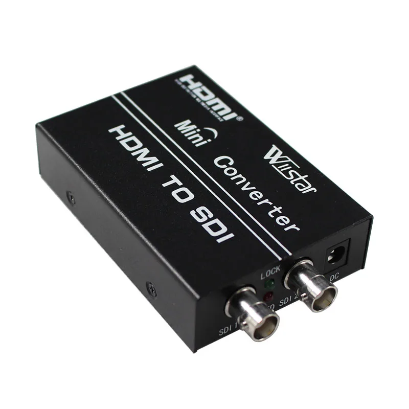 Конвертер Wiistar HDMI в SDI 3G дисплей 1080p Hdmi + переключатель на Sdi сплиттер бесплатная