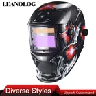 Маска сварочная с автоматическим затемнением, шлем, шапка сварщика, сварочные линзы, маска для глаз, для сварочного аппарата и инструмент для плазменной резки