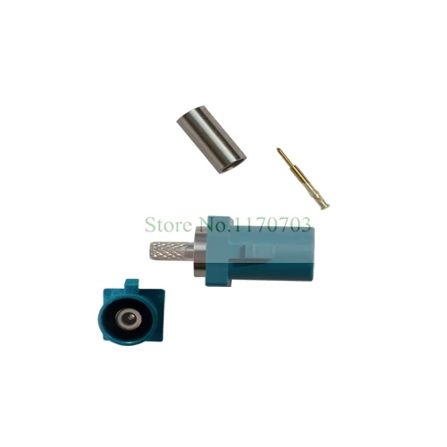 10 pcs RF Coax GPS antenna Fakra Z male for RG316 RG174 Cable Connector Plug | Обустройство дома