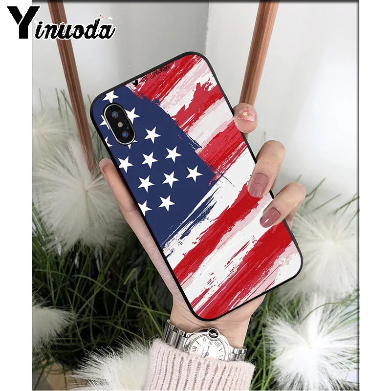 A7 Yinuoda Америка США Канада Мексика Флаг клиента высокое качество чехол для телефона для iPhone X XS MAX 6 6s 7 7plus 8 8Plus 5 5S SE XR - Цвет: A7