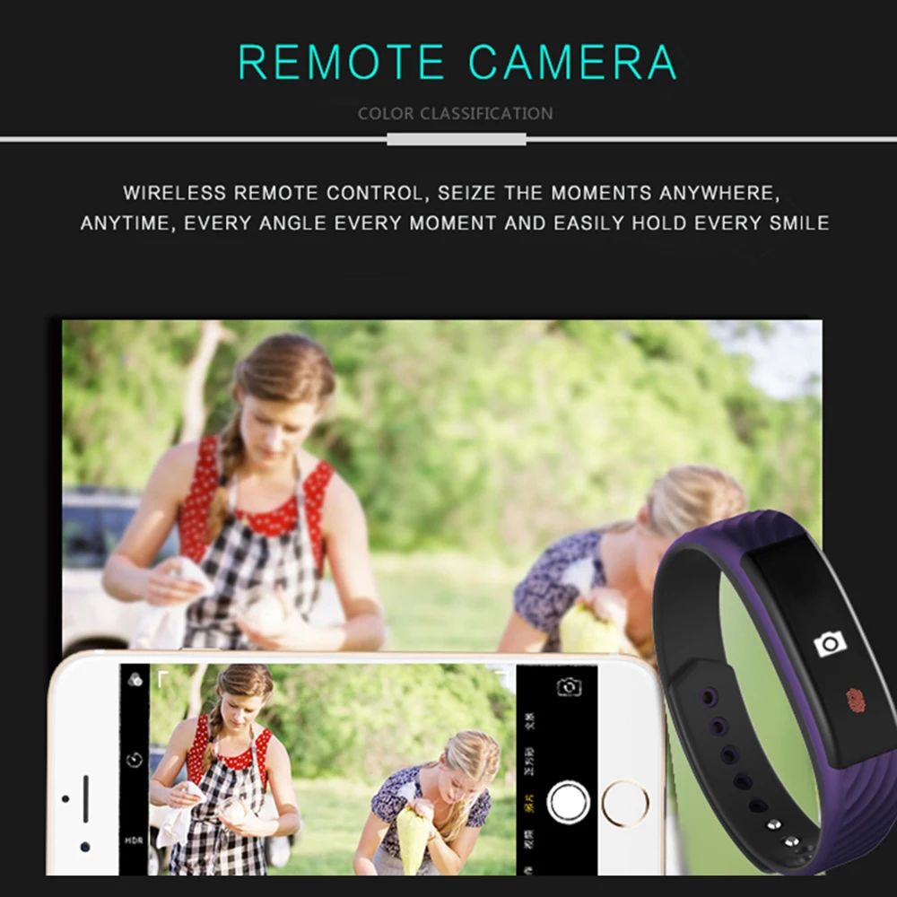 Время владельца Smart Band трекер Браслет Шагомер сна сердечного ритма Мониторы