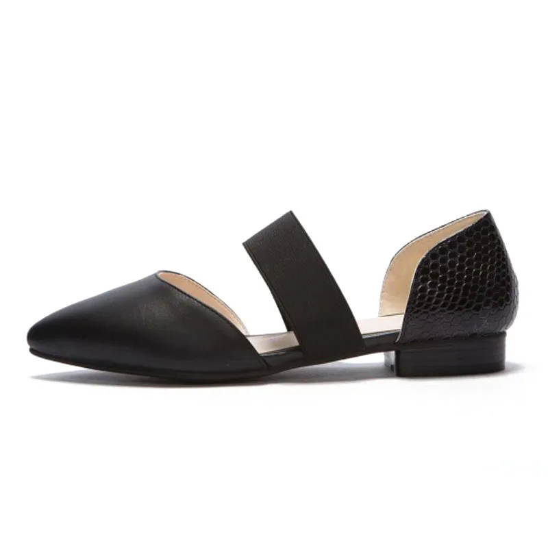 KemeKiss Women Flats Sandals Sexy Pointed Toe Summer Shoes Elastic Band Casual Comfort Pregnant Footwear Size 34-39 | Обувь