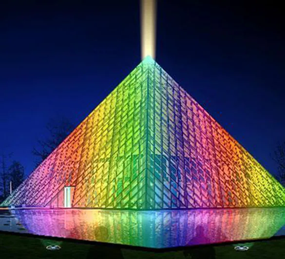 Светодиодный трубчатый цифровой светильник 48 каналов 16 пикселей светодиодный IP66