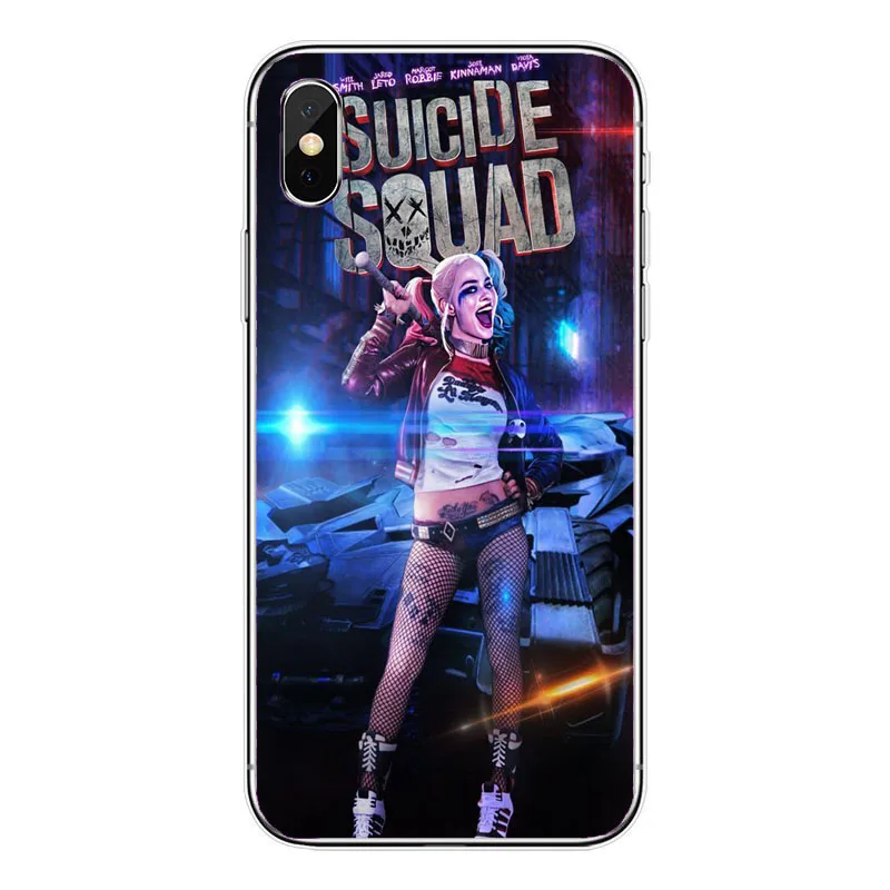 Чехол для телефона Death squads X task force little ugly Harley Quinn жесткий пластиковый чехол iPhone 5S SE 6