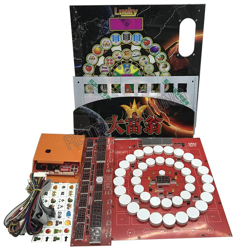 DIY Марио игра PCB/казино/слот игровая доска с проводами кабель и акриловая панель