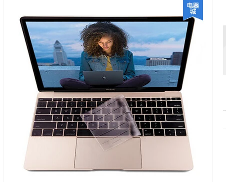 Защита клавиатуры для MacBook 12 дюймов США ANSI 2015 дюйма английская накладка на