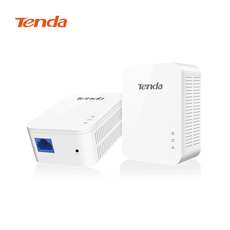 Сетевой адаптер Tenda PH3 Powerline Adapater 1000 Мбит/с PLC AV1000 Gigabit IEEE 802.3ab Homeplug для IPTV|powerline adapter