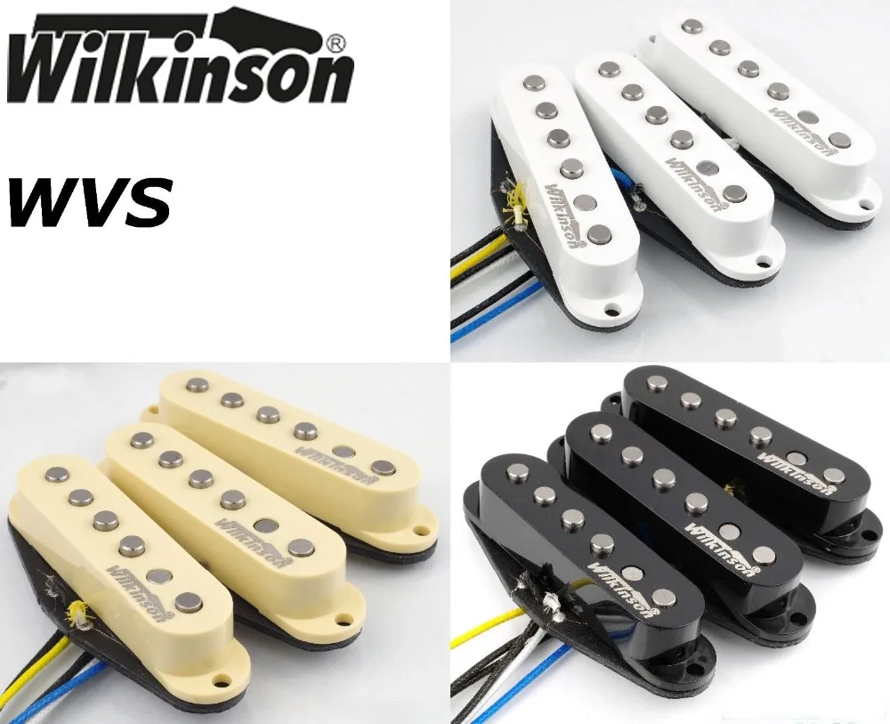 Гитарные звукосниматели, оригинальные звукосниматели Wilkinson Alnico V Humbucker, звукосниматели с одной катушкой, металлические звукосниматели rock, сделанные в Корее