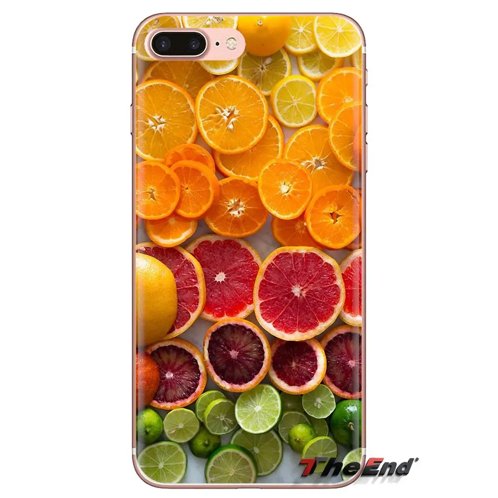 Для Samsung Galaxy A3 A5 A7 A9 A8 Star A6 Plus 2018 2015 2016 2017 преимущества свежий цитрусовый оранжевый