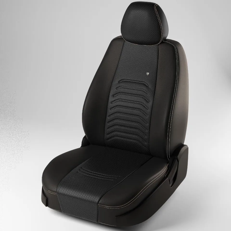 Для Hyundai Solaris 2017 2019 комплект модельных авточехлов (Дэнвер экокожа)|seat cover for