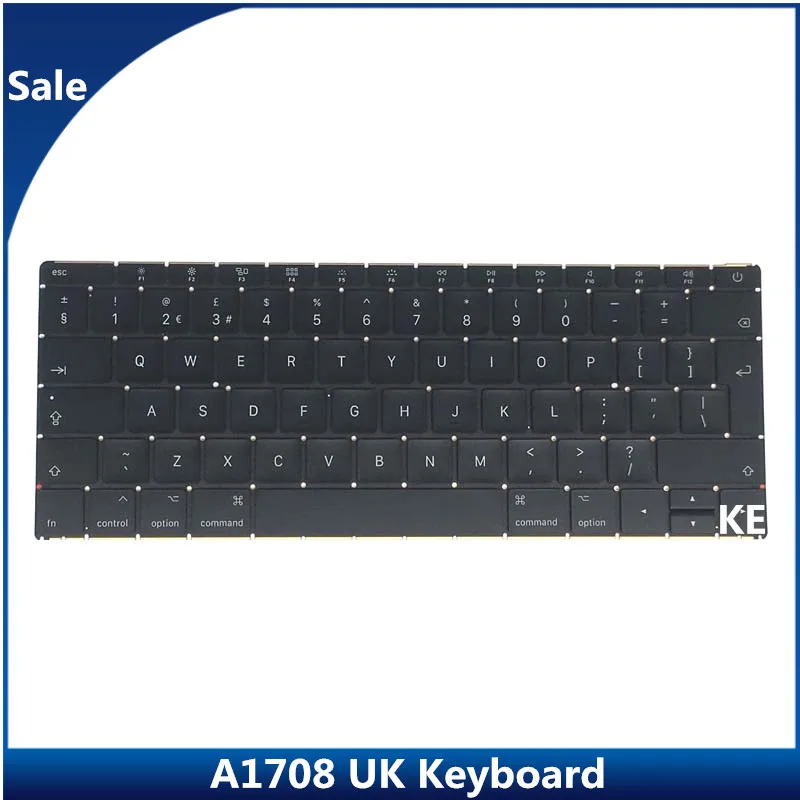 Sale Genuine A1708 1708 Laptop UK Keyboard for Macbook Pro 13.3  Retina Keyboards UK 2016 2017 Year