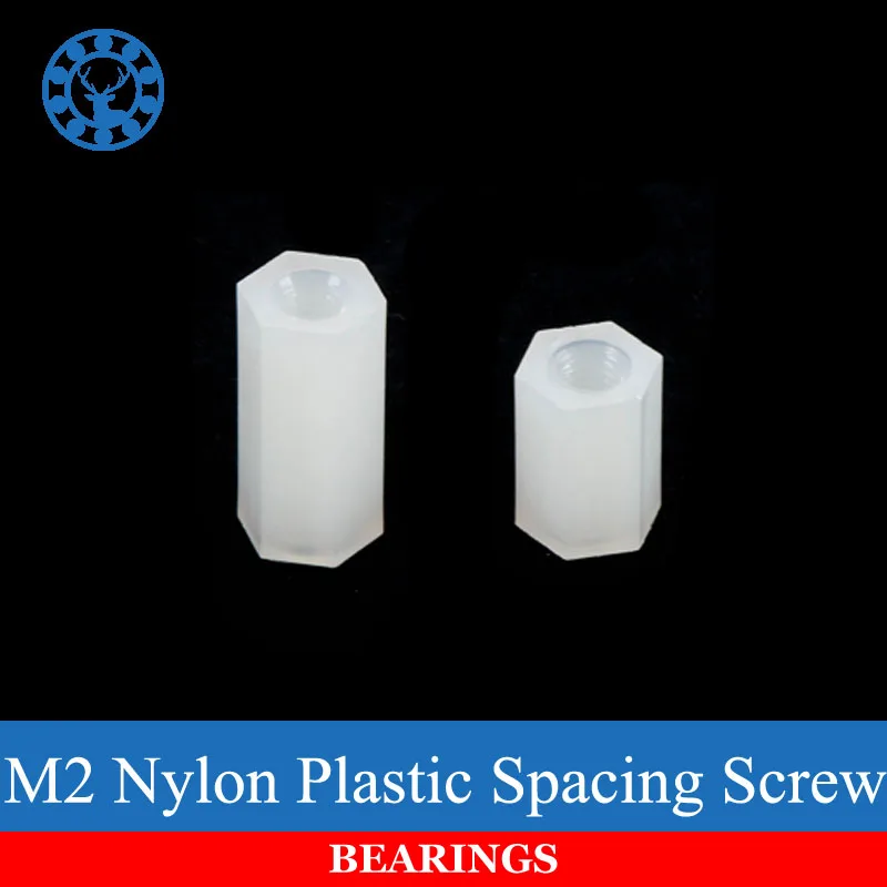 

Ходовой товар, 50 шт., шестигранная нейлоновая Проставка M2, Проставка, плоская головка, двойные проходы, нейлоновые пластиковые Проставочные ...