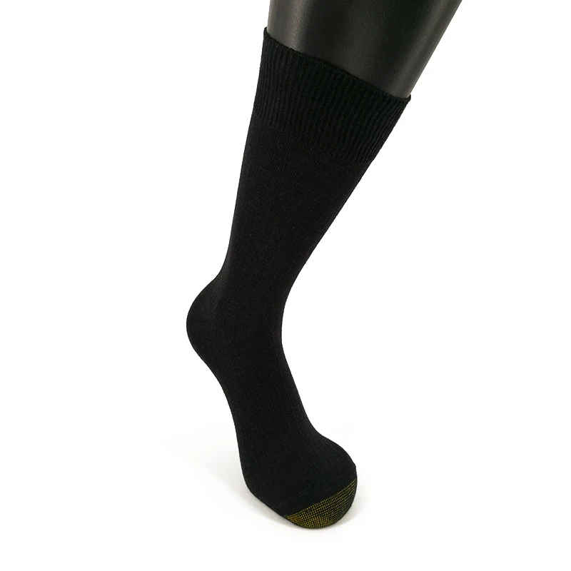 Мужские классические рабочие носки 3 пары черный цвет Мужская упаковка хлопок