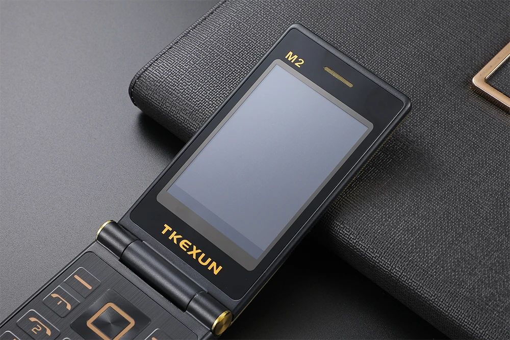 Tkexun разблокировка флип 3g WCDMA сенсорный дисплей Senior мобильный телефон SOS Быстрый вызов большой русский ключ тонкий легко работает для пожилых людей