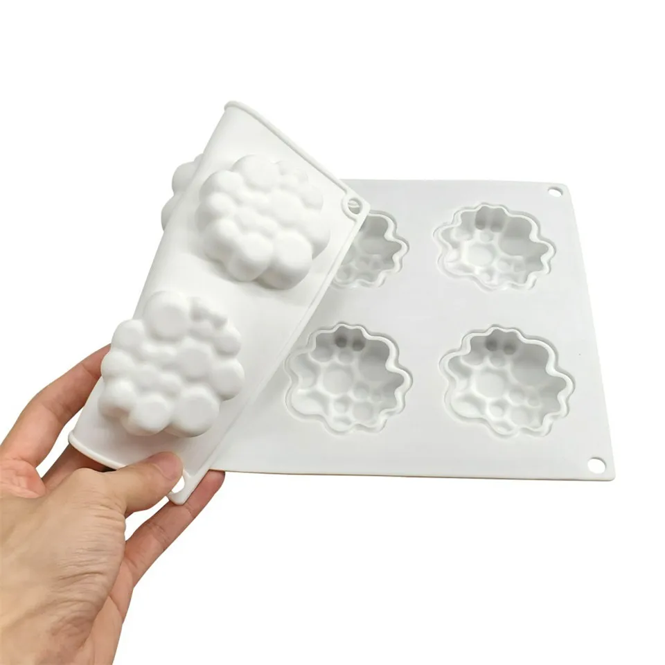 Круглая Тарт пирожное 3D силиконовая форма для выпечки муссов и десертов формы