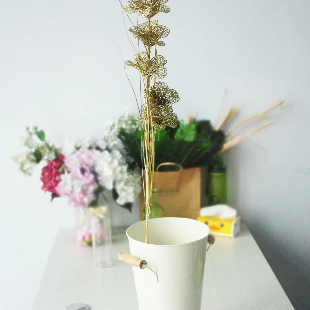 Рождественские украшения для дома цветок блестящая Рождественская трава