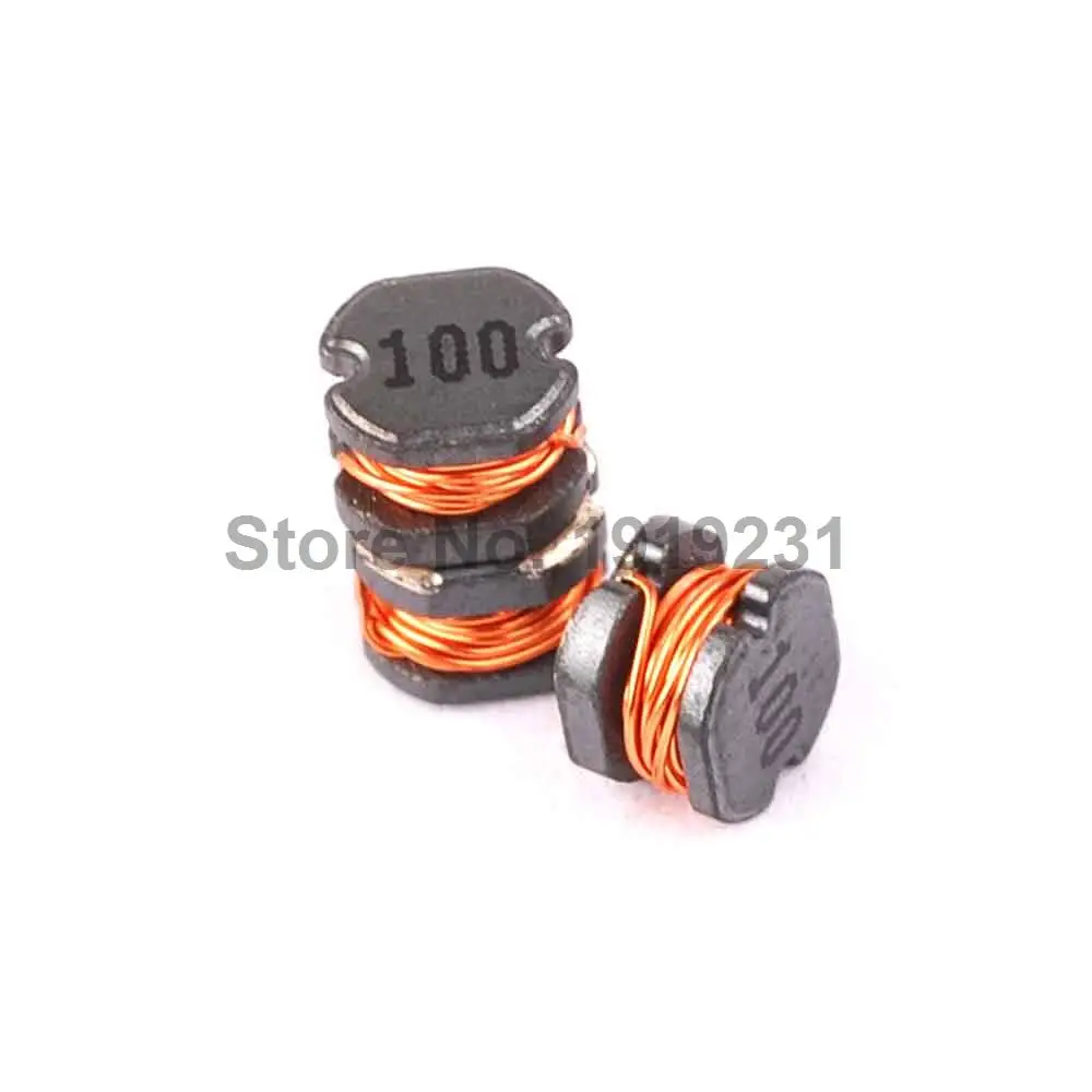 50 шт. CD43 10 мкГн (100) SMD силовой индуктор 4*4*3 мм|power inductor|smd power inductorpower smd inductor |