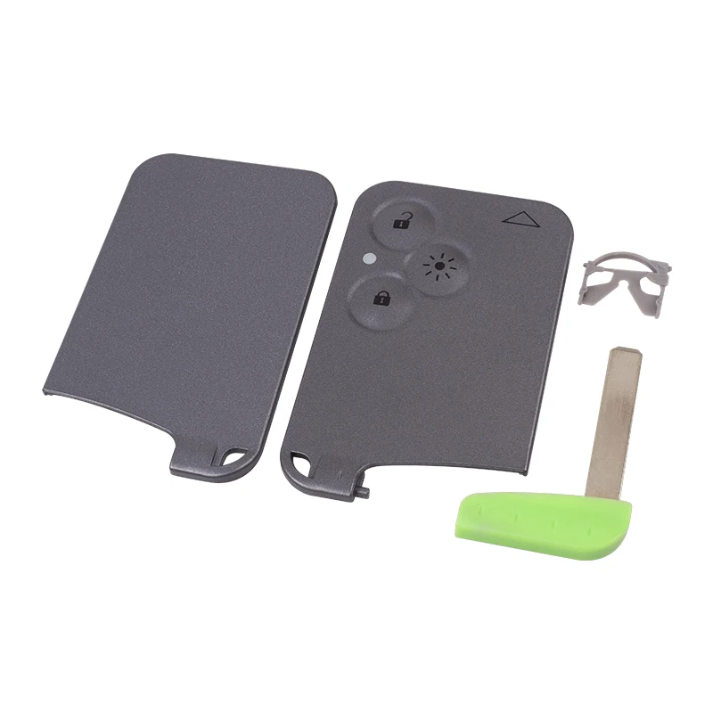 5 шт. супер 3 кнопки смарт ключ автомобиля карты дистанционный для в виде ракушки