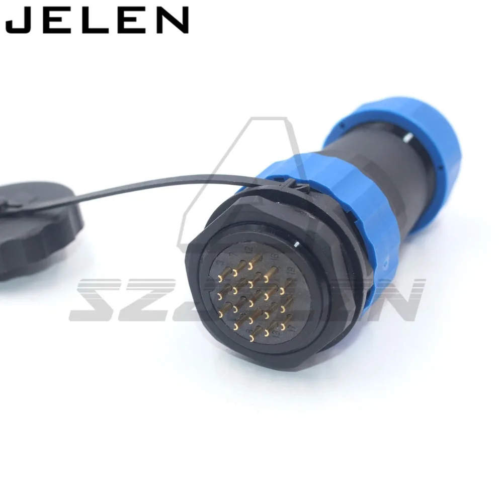 SD28TP ZM 19pin Промышленные силовые разъемы Мужская Женская авиационная перегородка