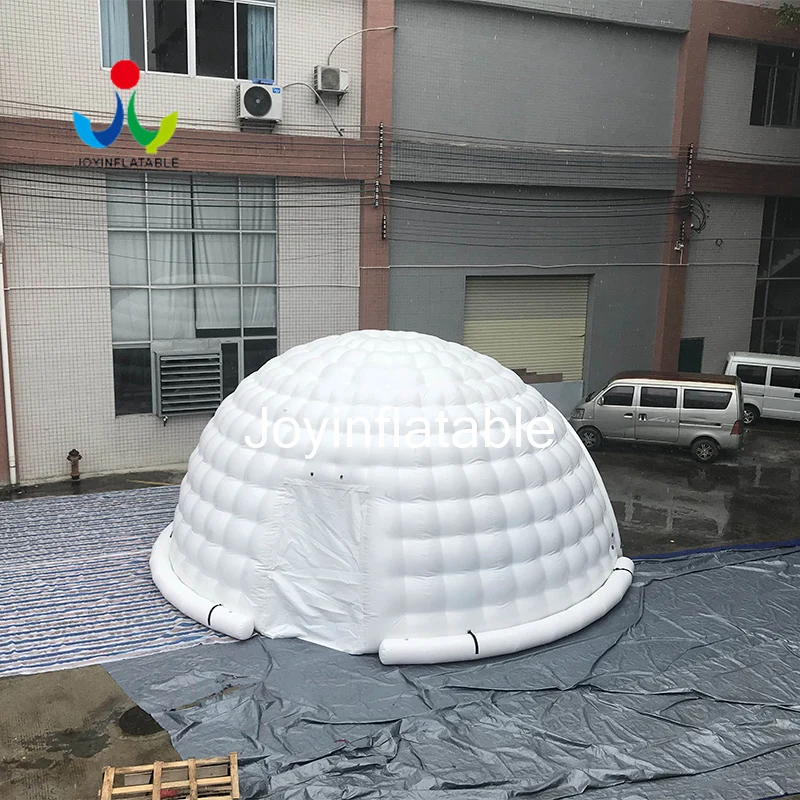 ПВХ брезент надувной водонепроницаемый и ветрозащитный Igloo Свадебный тент|tent