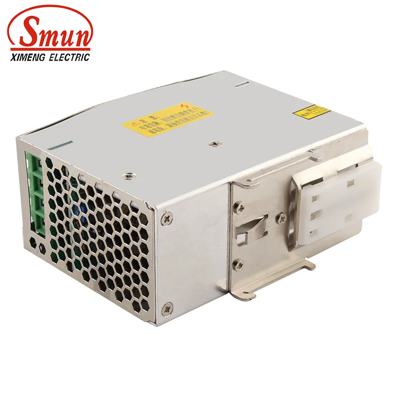 SMUN DR-75-24 75 Вт 24 в А, одинарный выход, AC-DC внутренний источник питания с режимом переключения Din-рейки с CE ROHS