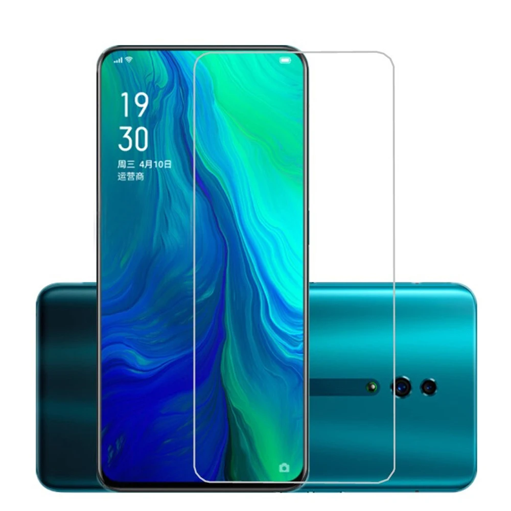 9H прозрачное закаленное стекло для OPPO Reno Защитная пленка экрана стеклянная