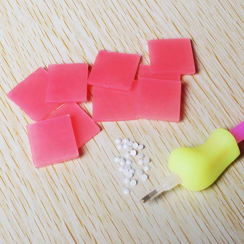 60 шт. 5D алмазная живопись клеевая глина экологический DIY Алмазная вышивка клей