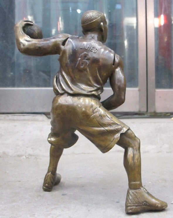 [Хорошая скидка] 13 &quotЗападная ХУДОЖЕСТВЕННАЯ бронзовая скульптура