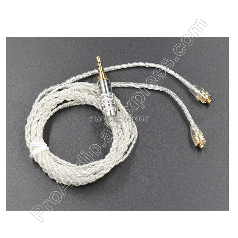 Pro сменный 100 ядра кабель для обновления наушников Shure SE535 SE846 UE900 DZ7 DZ9 DZX LZ A3