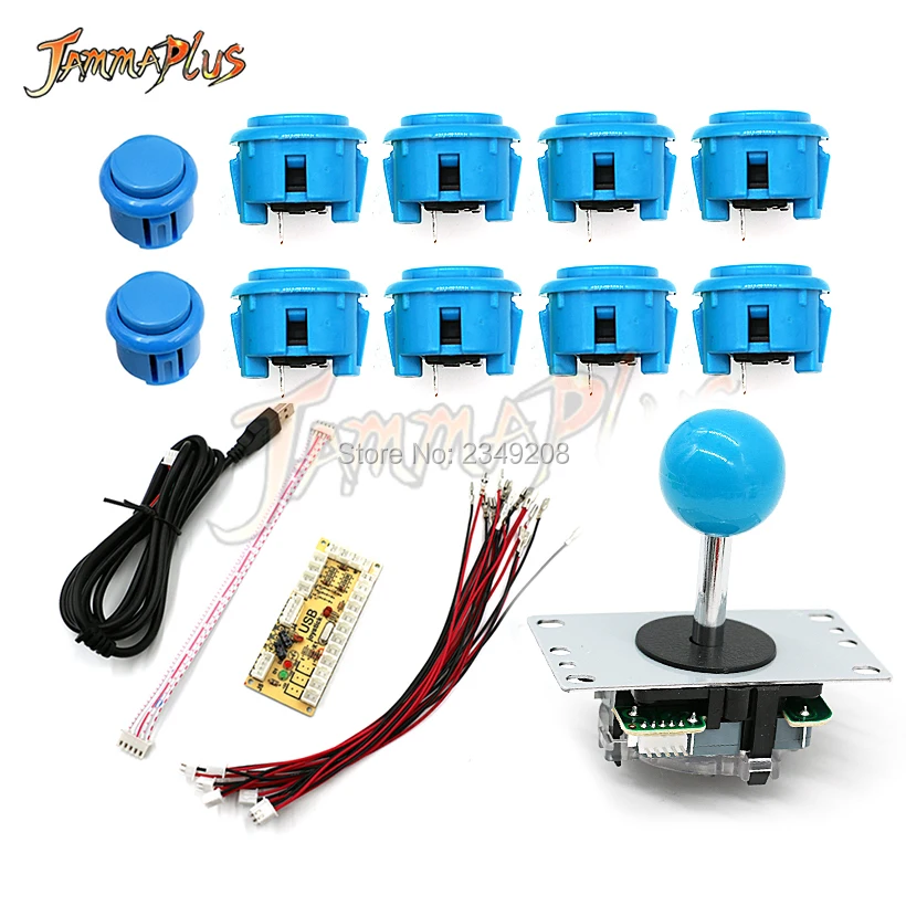 Аркадная игра с нулевой задержкой набор запчастей для ПК и Raspberry Pi 1/2/3 5-контактным