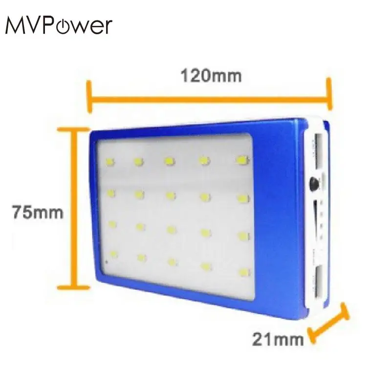 Портативное зарядное устройство MVPower с двумя usb портами светодиодная плата PCBA