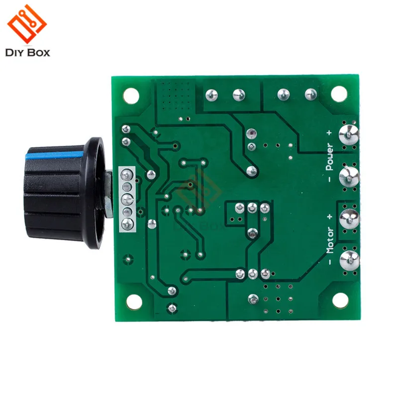 DC 12V 24V 36V режимы Auto, pwm контроллер скорости двигателя постоянного тока модуля Напряжение регулятор доска с Ручка регулятора диммер 400 Вт 10A "сделай сам"