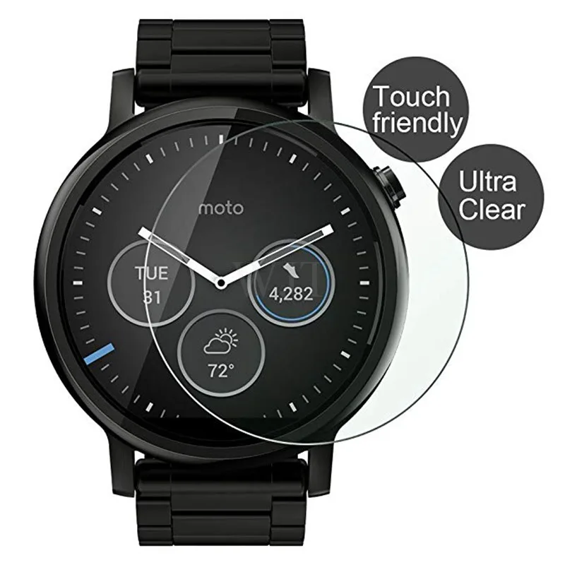 Защитная пленка из закаленного стекла для часов Motorola MOTO 360 360S 360L 1 го 2 поколения 2015
