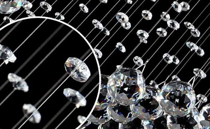 Спиральная люстра с подвеской 50*200 см|crystal chandelier lighting|modern crystal lightingchandelier lighting |