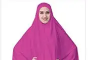11pink Новинка, большой размер, длинный рукав, хиджаб, Женская молитвенная одежда(145~ 160 см), белый, черный, кофейный, верблюжий, розовый, синий, фиолетовый, коричневый, зеленый - Цвет: 11pink